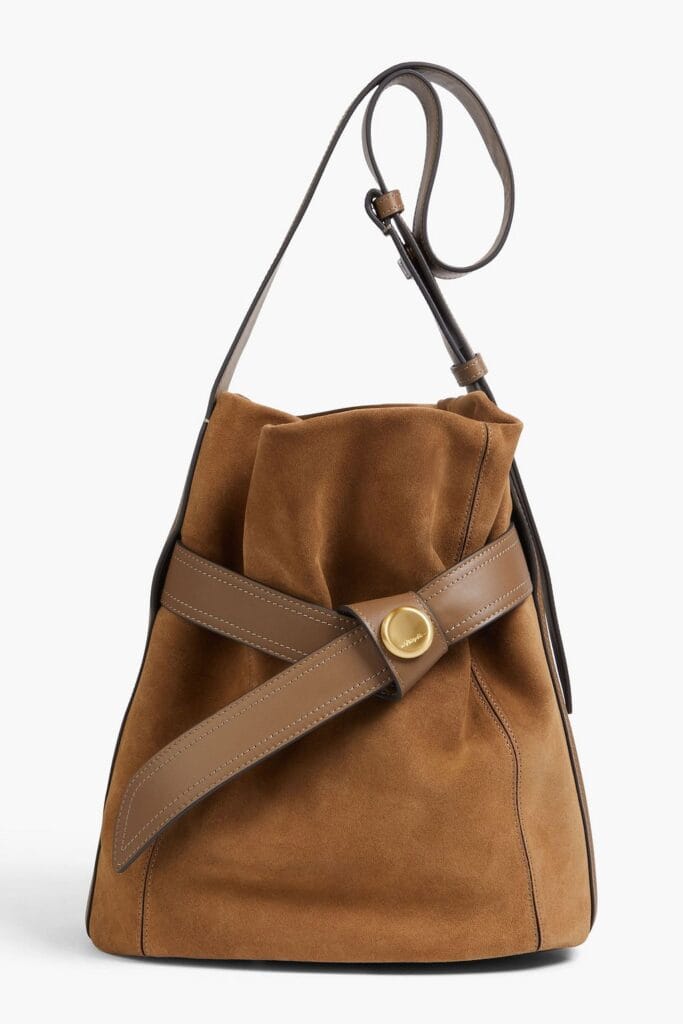 3.1 PHILLIP LIM Signet suede bucket bag