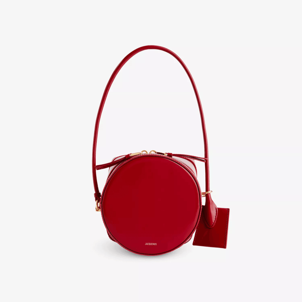 Jacquemus-Le-Vanito-Red-Leather-Top-Handle-Bag