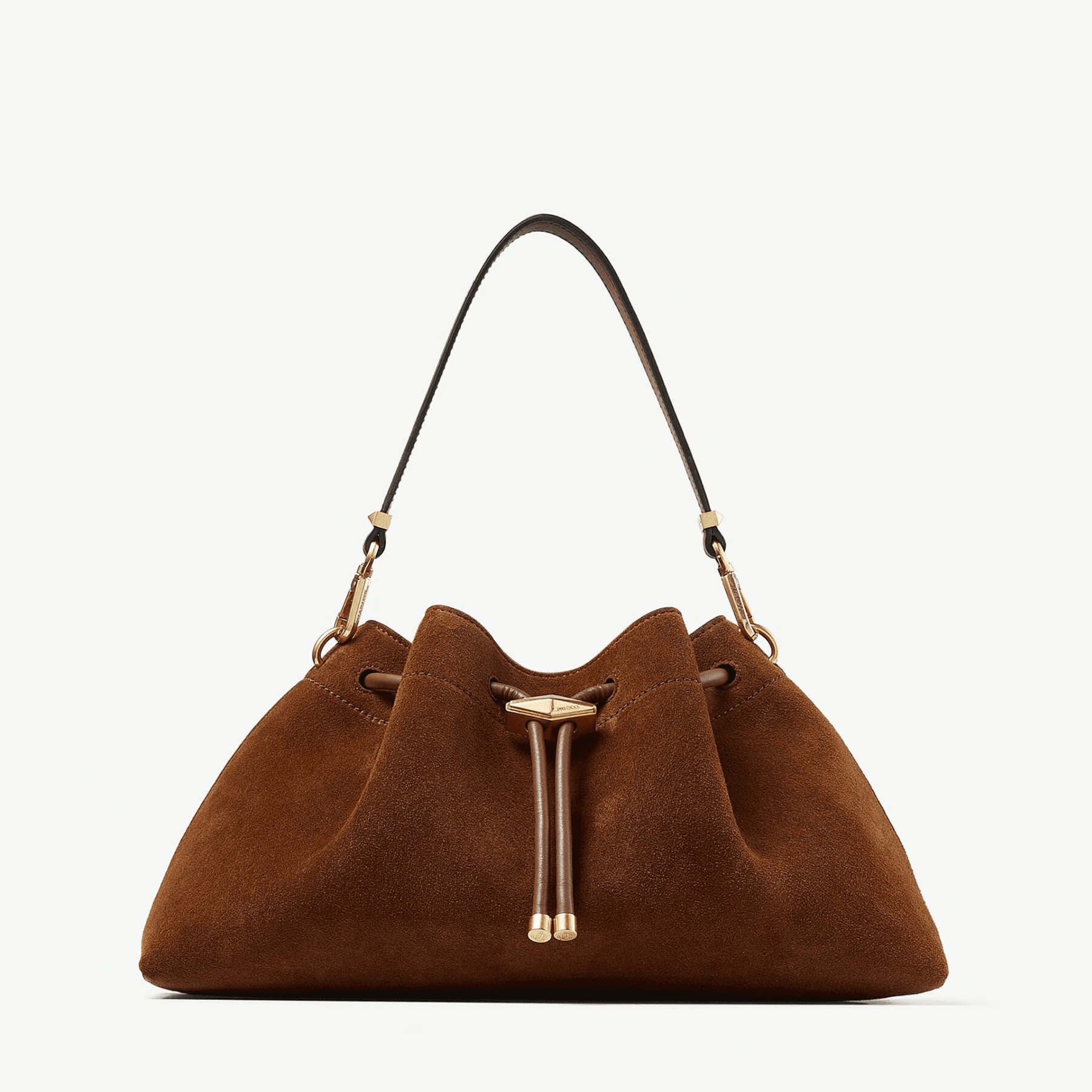 Jimmy-Choo-Cinch-M-Tan-Suede-Bag