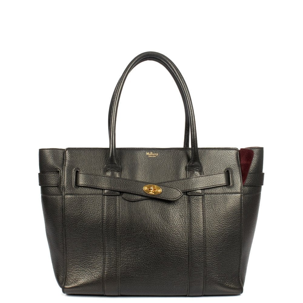 Mulberry-Zipped-Bayswater-Black-leather
