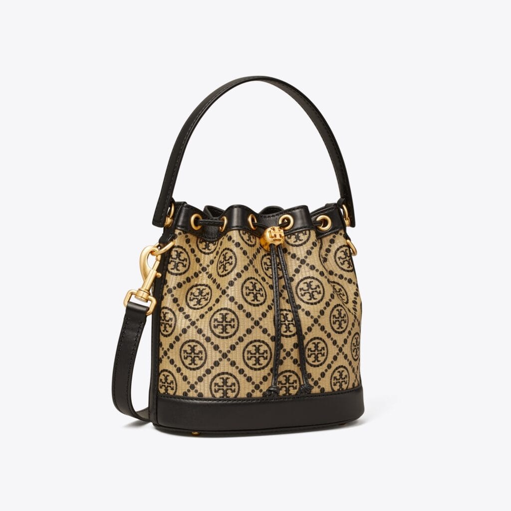 T Monogram Bucket Bag Tory Burch