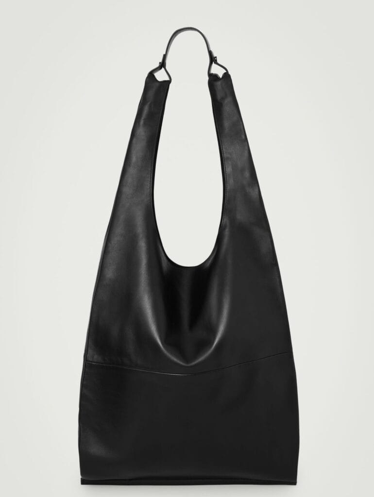 Cos Slouchy Leather Tote