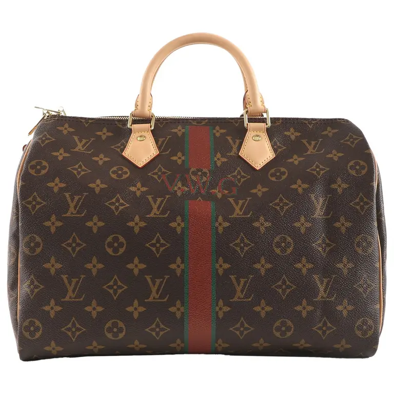 Louis-Vuitton-Speedy-Bandouliere-Cloth-Handbag
