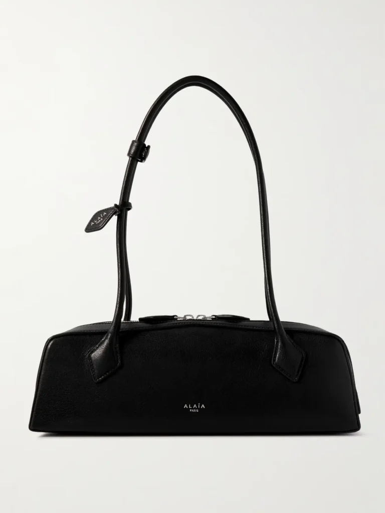 Alaia Le Teckel Patent Leather Black