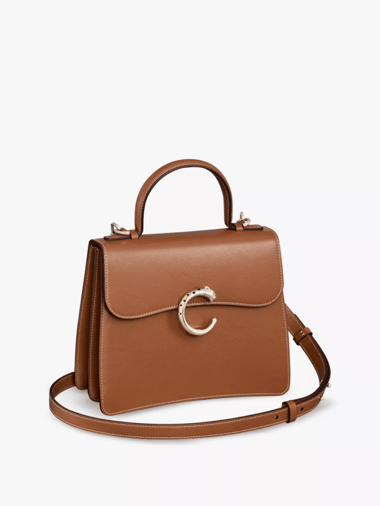 Cartier Panthere de Cartier Small Leather Crossbody Bag