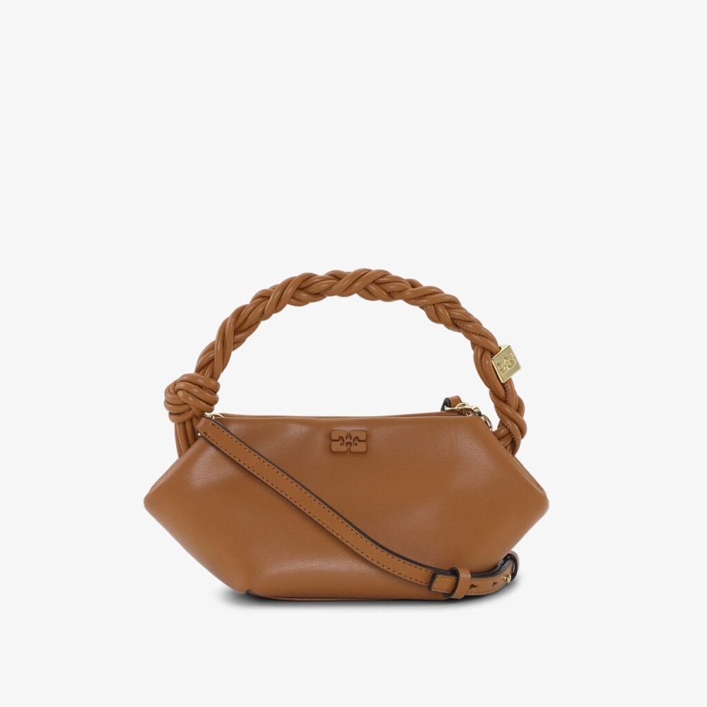 GANNI Caramel Mini Bou Bag