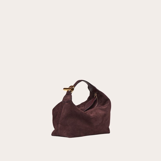 Liffner Pillow Pouch Micro Suede Amarone