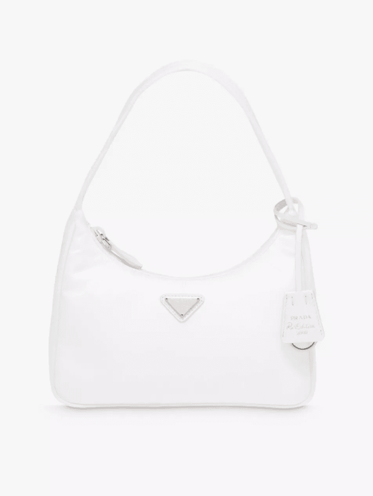 Prada Re-Edition 2000 Shoulder Bag White