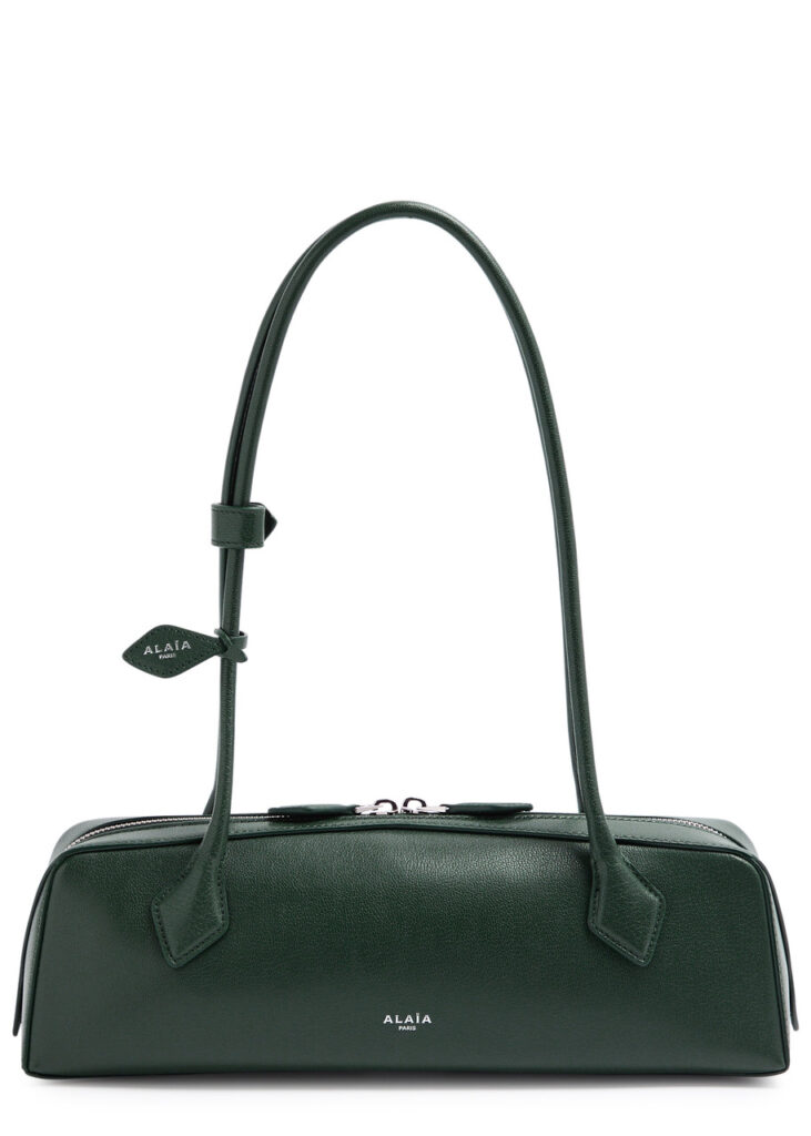 Alaia Le Teckel Medium Grained Leather Shoulder Bag