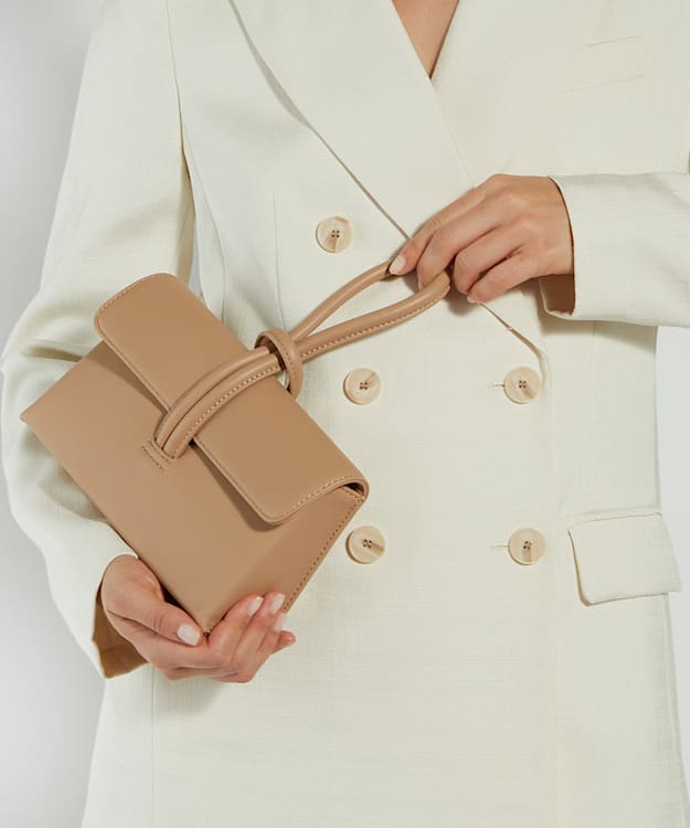 Dune London Brynie Loop-handle Grab Bag Camel