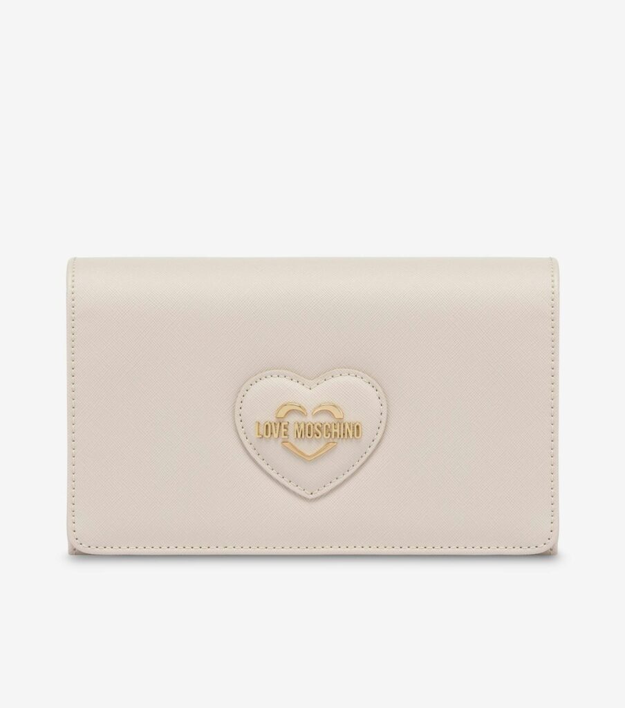 Love Moschino Sweet Heart Eco-friendly Clutch
